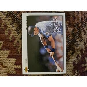 1992 Upper Deck Baseball George Brett #444 Kansas City Royals
